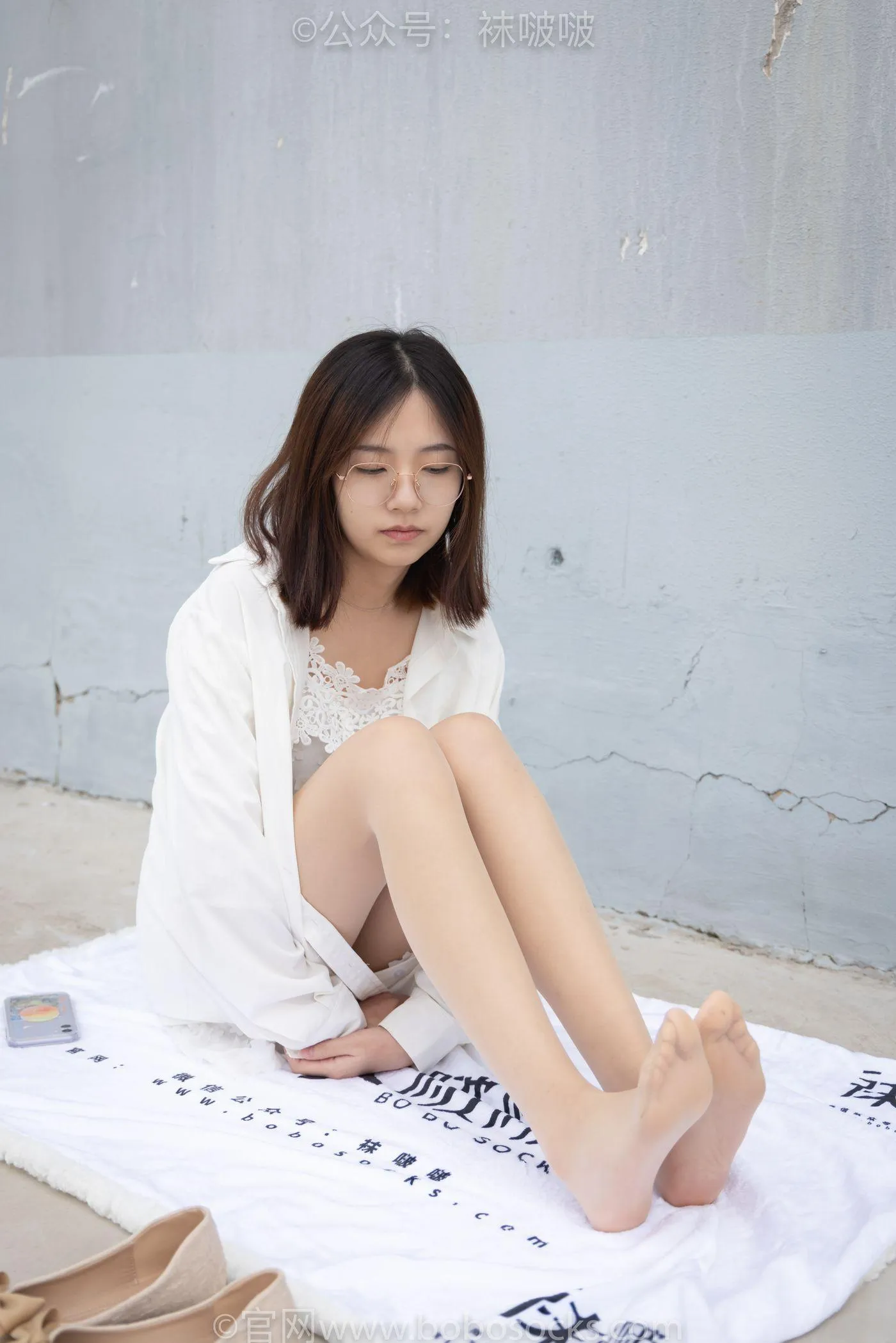 [BoBoSocks袜啵啵]NO.048 小甜豆-平底鞋、肉丝 [146P]插图1